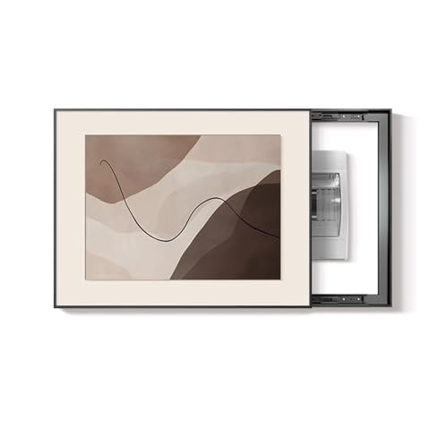 Generisch Elektrischer Verteilerkasten, Abdeckung Wandmontiert Schrank Stromverteiler Kreativ, Stromkasten Dekor Landschaftsmalerei, für Büro Esszimmer Heimdekoration(Black 2,55 * 45cm/21.6 * 17.7in) Generisch Elektrischer Verteilerkasten, Abdeckung Wandmontiert Schrank Stromverteiler Kreativ, Stromkasten Dekor Landschaftsmalerei, für Büro Esszimmer Heimdekoration(Black 2,55 * 45cm/21.6 * 17.7in) von HARELA