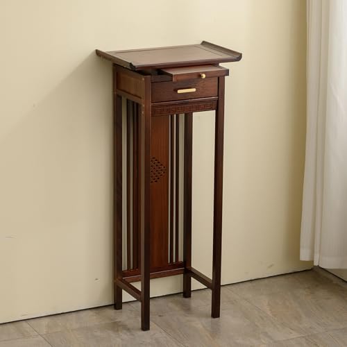 HARELA Meditation Altar Tisch Mit Schublade, Buddhistischer Entspannung Tisch, Divination und Anbetung, für buddhistische Praktiken(48cm/18.9in) von HARELA