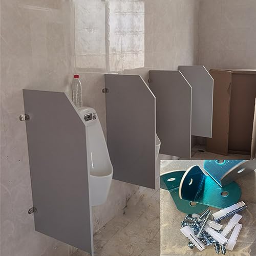 HARELA Urinal Trennwand, Herren-Urinal-Sichtschutz, Toilettentrennwand, Urinal-Trennwand, Toilettenschutz, Trennwand, für Schulen/Kindergärten/Einkaufszentren/öffentliche Plätze (Color : 2PCS) von HARELA