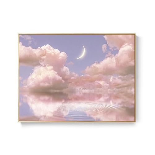 Modernes Dekobild für Stromkaste, Abdeckung Wandmontiert Schrank Stromverteiler Kreativ, Zählerkasten verstecken Sie Sicherungskasten mit Bilderrahmen(Gold 4,50 * 40cm/19.7 * 15.7in) von HARELA