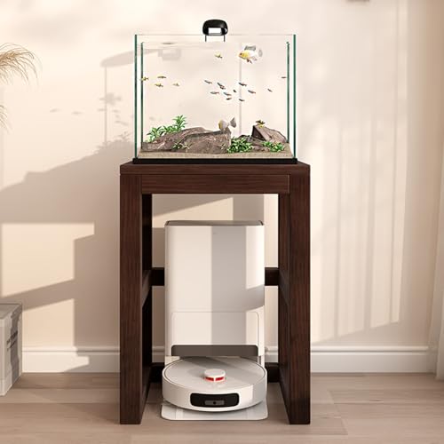 Saugroboter Ständer Staubsauger Roboter Halter, Möbel Für Wohnakzente Smart Sweeper Aufbewahrungsregal, für Zuhause Büro Wohnzimmer Garage Ecke Un(70 * 45 * 70cm/27.5 * 17.7 * 27.5in) von HARELA