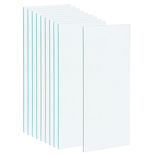 HARFINGTON 10 Stück Schweißhelm-Innenabdeckung, 9,8 x 4,6 x 0,1 cm, für Verdunkelung, Schweißfilter, Schutzlinsen-Ersatz, transparent von HARFINGTON