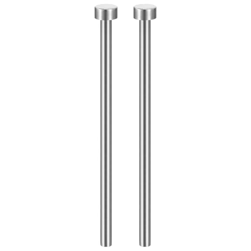 HARFINGTON 2 x gerader Auswerferstift, 100 mm Durchmesser, GCR15, runde Spitze, Stahlauswerfer-Stiftstanzer für die Herstellung mechanischer Wartung HARFINGTON 2 x gerader Auswerferstift, 100 mm Durchmesser, GCR15, runde Spitze, Stahlauswerfer-Stiftstanzer für die Herstellung mechanischer Wartung von HARFINGTON