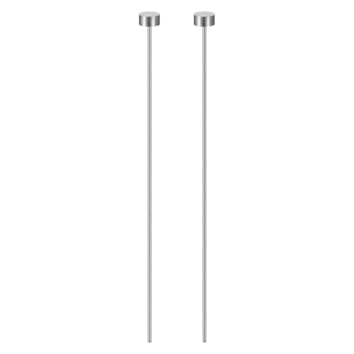 HARFINGTON 2 x gerader Auswerferstift, 100 mm Durchmesser, GCR15 Rundspitze, Stahlauswerfer-Stiftstanzer für die Herstellung mechanischer Wartung HARFINGTON 2 x gerader Auswerferstift, 100 mm Durchmesser, GCR15 Rundspitze, Stahlauswerfer-Stiftstanzer für die Herstellung mechanischer Wartung von HARFINGTON
