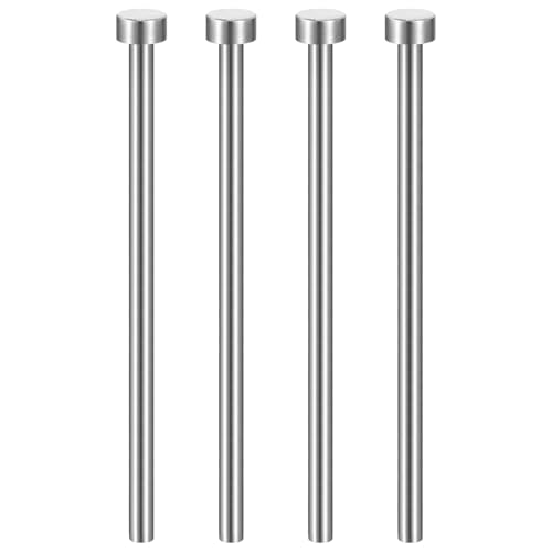 HARFINGTON 4 x gerader Auswerferstift, 100 mm Durchmesser, GCR15, Rundspitze, Stahlauswerfer-Stiftstanzer für die Herstellung mechanischer Wartung HARFINGTON 4 x gerader Auswerferstift, 100 mm Durchmesser, GCR15, Rundspitze, Stahlauswerfer-Stiftstanzer für die Herstellung mechanischer Wartung von HARFINGTON