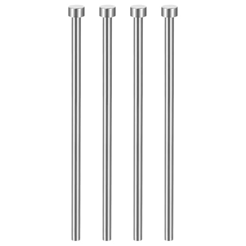 HARFINGTON 4 x gerader Auswerferstift, Durchmesser 100 mm, GCR15, Rundspitze, Stahlauswerfer für die Herstellung mechanischer Wartung HARFINGTON 4 x gerader Auswerferstift, Durchmesser 100 mm, GCR15, Rundspitze, Stahlauswerfer für die Herstellung mechanischer Wartung von HARFINGTON