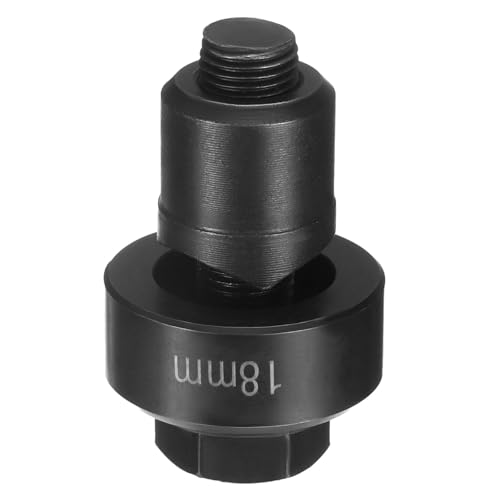 HARFINGTON Blechstanzer, 18 mm, Lagerstahl, präzises Schneiden, manuelles Ausklopf-Set mit externem Sechskantschaft für Metall, Stahlplatte, Spüle, Edelstahl, Schwarz HARFINGTON Blechstanzer, 18 mm, Lagerstahl, präzises Schneiden, manuelles Ausklopf-Set mit externem Sechskantschaft für Metall, Stahlplatte, Spüle, Edelstahl, Schwarz von HARFINGTON