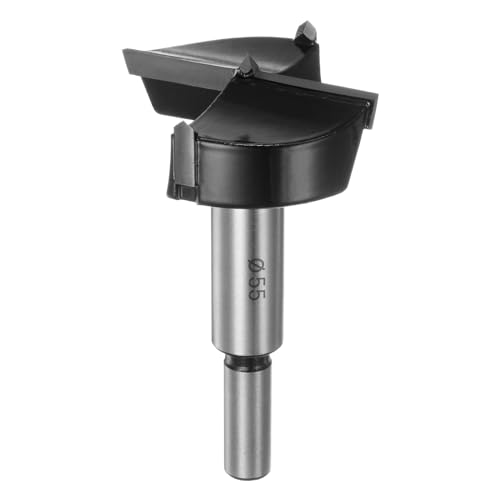 HARFINGTON Forstnerbohrer 55 mm Wolframkarbid Holz Forstnerbohrer Öffner Cutter für Scharnierloch Bohren Holzbearbeitung, Schwarz HARFINGTON Forstnerbohrer 55 mm Wolframkarbid Holz Forstnerbohrer Öffner Cutter für Scharnierloch Bohren Holzbearbeitung, Schwarz von HARFINGTON