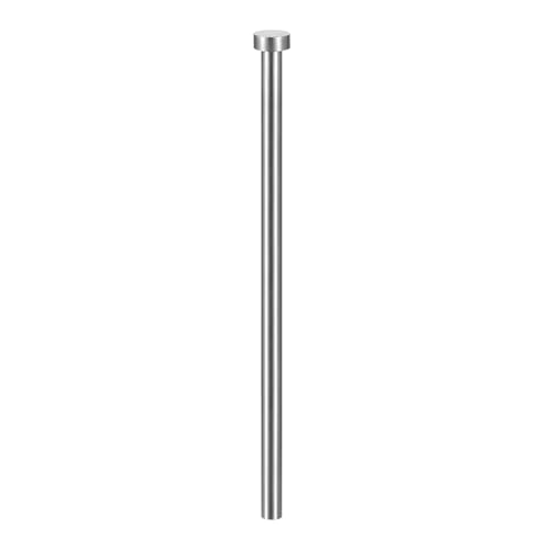 HARFINGTON Gerader Auswerferstift, 0,95 cm Durchmesser, 200 mm lang, GCR15, Rundspitze, Stahlauswerfer-Stifttreiber für die mechanische Wartung von HARFINGTON