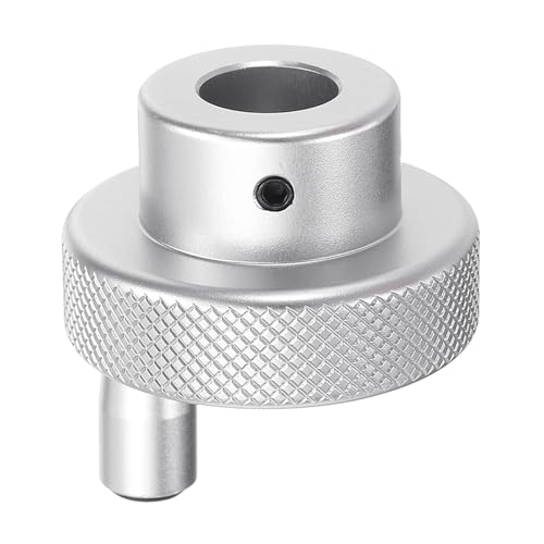 HARFINGTON Handrad aus Aluminiumlegierung, 40 mm Außendurchmesser, 14 mm Bohrung, Handrad mit Drehgriff, Aluminium-Fräsmaschinengriff mit Schraubenschlüssel und 2 Schrauben für HARFINGTON Handrad aus Aluminiumlegierung, 40 mm Außendurchmesser, 14 mm Bohrung, Handrad mit Drehgriff, Aluminium-Fräsmaschinengriff mit Schraubenschlüssel und 2 Schrauben für von HARFINGTON