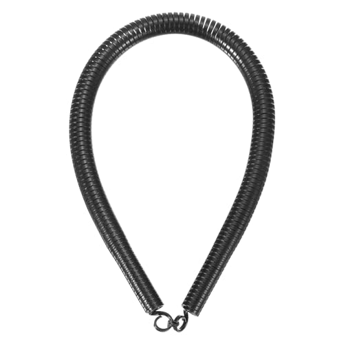 HARFINGTON PVC-Federrohrbieger, 12 mm Außendurchmesser, 380 mm lang, A-Typ, Rohrbiegefeder für Rohrbiegegeräte in der Wasserkraft zu Hause, Schwarz von HARFINGTON