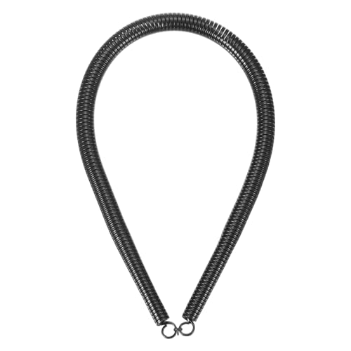 HARFINGTON PVC-Federrohrbieger, 13 mm Außendurchmesser, 520 mm lang, C-Typ, Rohrbiegefeder für Rohrbiegegeräte in der Wasserkraft zu Hause, Schwarz von HARFINGTON