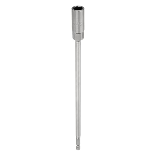 HARFINGTON Steckschlüssel-Bohrer, 12 mm, metrischer Stecknuss, 1/4-Zoll-Sechskantschaft, 250 mm, extra lang, magnetisch, 6-Punkt-Stecknüsse, Schnellwechsel, 40CR-Stahlschrauben-Setter für HARFINGTON Steckschlüssel-Bohrer, 12 mm, metrischer Stecknuss, 1/4-Zoll-Sechskantschaft, 250 mm, extra lang, magnetisch, 6-Punkt-Stecknüsse, Schnellwechsel, 40CR-Stahlschrauben-Setter für von HARFINGTON