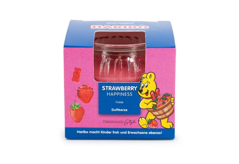 HARIBO Duftkerze Haribo™ im Geschenkkarto, Strawberry Happiness von HARIBO