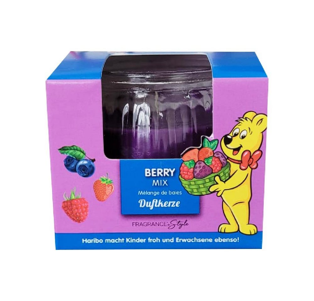 HARIBO Duftkerze Haribo Duftkerze Berry Mix Duftkerze 85g von HARIBO