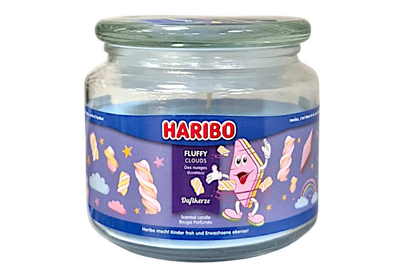HARIBO Duftkerze Haribo Duftkerze FLUFFY CLOUDS 300g HARIBO Duftkerze Haribo Duftkerze FLUFFY CLOUDS 300g von HARIBO