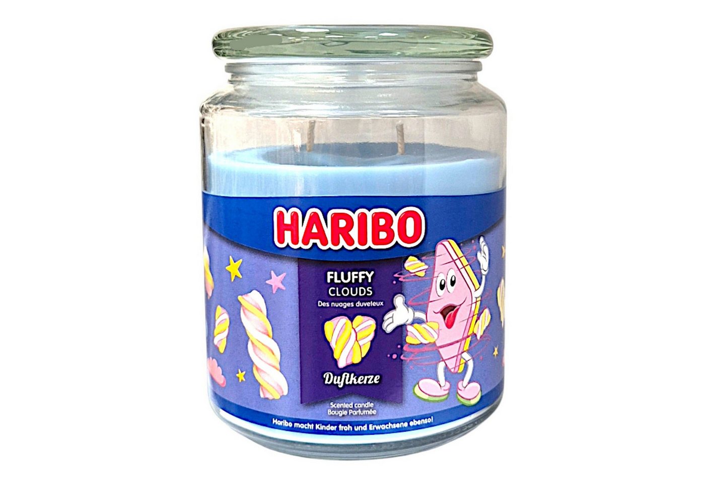 HARIBO Duftkerze Haribo Duftkerze FLUFFY CLOUDS 510g HARIBO Duftkerze Haribo Duftkerze FLUFFY CLOUDS 510g von HARIBO