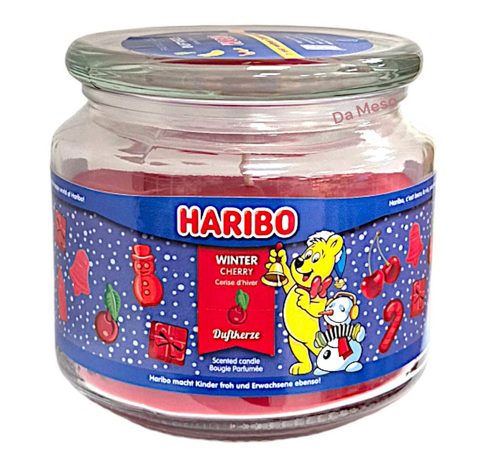HARIBO Duftkerze Haribo Duftkerze Winter Cherry 300g HARIBO Duftkerze Haribo Duftkerze Winter Cherry 300g von HARIBO