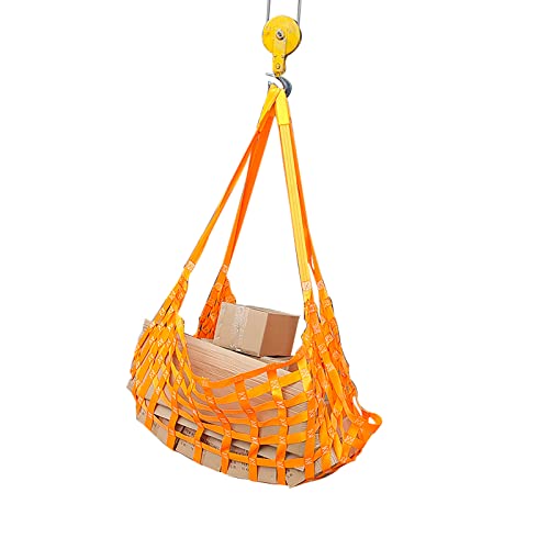 HARICSET Hangendes Hebenetz aus Polyester,Starke Tragfähigkeit,Frachtnetz,Hängendes Hebe-Gepäcknetz zum Be- und Entladen von Waren,Schutznetz,Cargonetz Heavy Duty Maschenweite 10cm(Size:1 * 1m/300kg) HARICSET Hangendes Hebenetz aus Polyester,Starke Tragfähigkeit,Frachtnetz,Hängendes Hebe-Gepäcknetz zum Be- und Entladen von Waren,Schutznetz,Cargonetz Heavy Duty Maschenweite 10cm(Size:1 * 1m/300kg) von LUMBO