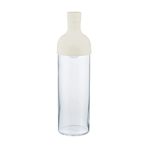 HARIO FIB-75-W Filter-In Flasche, praktische Kapazität: 750 ml, Weiß, hergestellt in Japan von HARIO