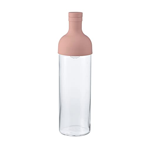 HARIO Cold Brew Tea Bottle with Filter Insert, 750ml FIB-75-SPR, Smoky Pink HARIO Cold Brew Tea Bottle with Filter Insert, 750ml FIB-75-SPR, Smoky Pink von HARIO