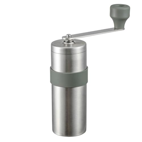 HARIO O-VMM-1-HSV V60 Kaffeemühle aus Metall, 17 g, Silber, hergestellt in Japan HARIO O-VMM-1-HSV V60 Kaffeemühle aus Metall, 17 g, Silber, hergestellt in Japan von HARIO