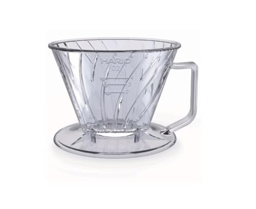 HARIO Pegasus Tropfer mit flachem Boden, Größe 02, transparent von HARIO