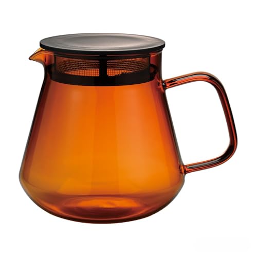 Hario Color Glass Kaffee- und Teeservierer, 600 ml, bernsteinfarben Hario Color Glass Kaffee- und Teeservierer, 600 ml, bernsteinfarben von HARIO