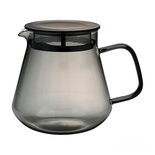 Hario Color Kaffee- und Tee-Servierer, Glas, 600 ml, Grau Hario Color Kaffee- und Tee-Servierer, Glas, 600 ml, Grau von HARIO