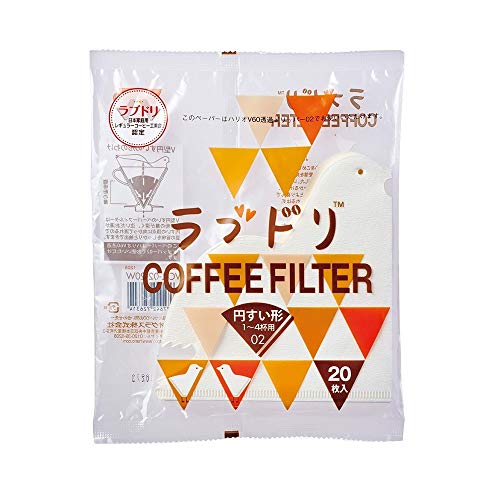 Hario Papierfilter | Vogelform | 20 Stück von HARIO