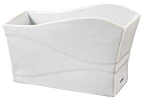Hario Papierkaffeefilter Spender Keramik weiß Kaffeefilterhalter von HARIO