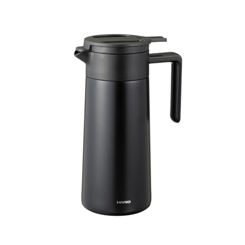 Hario Thermo-Server mit Keramikbeschichtung, 800 ml, Schwarz von HARIO