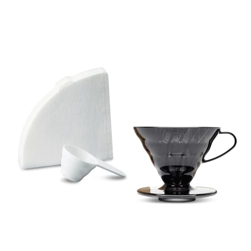Hario VD-01-TB-EU Kaffeebrauer, Filterpapier, Schaufel, V60, Kunststoff Hario VD-01-TB-EU Kaffeebrauer, Filterpapier, Schaufel, V60, Kunststoff von HARIO