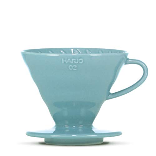 Kaffeefilter/Handfilter V60 aus Porzellan Größe 02 Blue von HARIO von HARIO