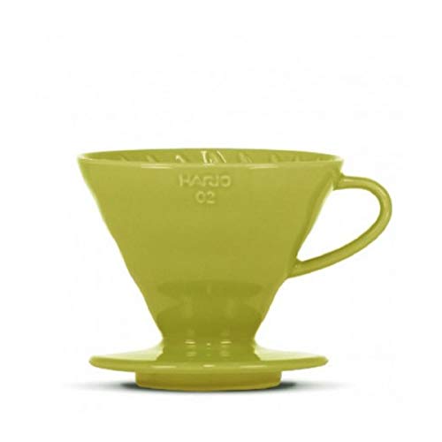 Kaffeefilter/Handfilter V60 aus Porzellan Größe 02 Light Green von HARIO von HARIO