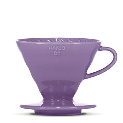 Kaffeefilter/Handfilter V60 aus Porzellan Größe 02 Purple von HARIO Kaffeefilter/Handfilter V60 aus Porzellan Größe 02 Purple von HARIO von HARIO