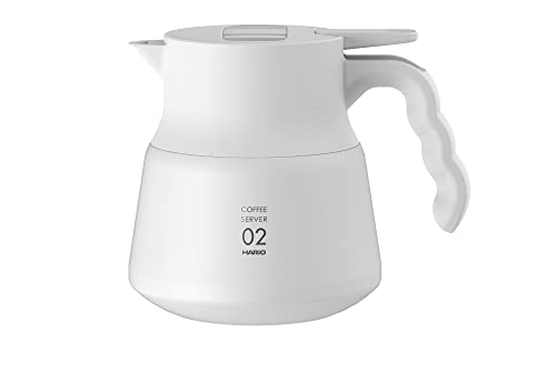 V60 Insulated Stainless Steel Server PLUS 600 white von HARIO