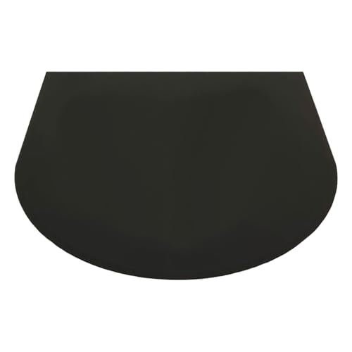 Funkenschutzplatte Metall Halbrund graphit - 1230 x 1300 mm von HARK