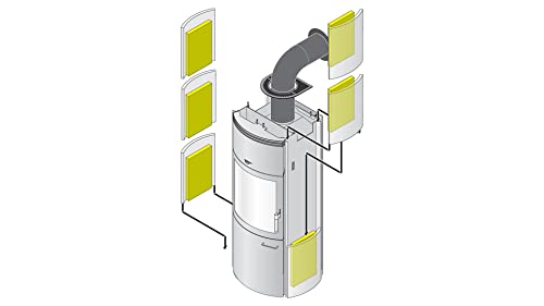 HARK 6x Thermospeichersteine für Kaminöfen von HARK