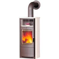 HARK Kachelofen »Opera B«, 7 kW, cremeweiß/titan - weiss von HARK