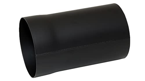 HARK Standard Verlängerungsrohr 25 cm Ofenrohr 150mm, Graphit von HARK