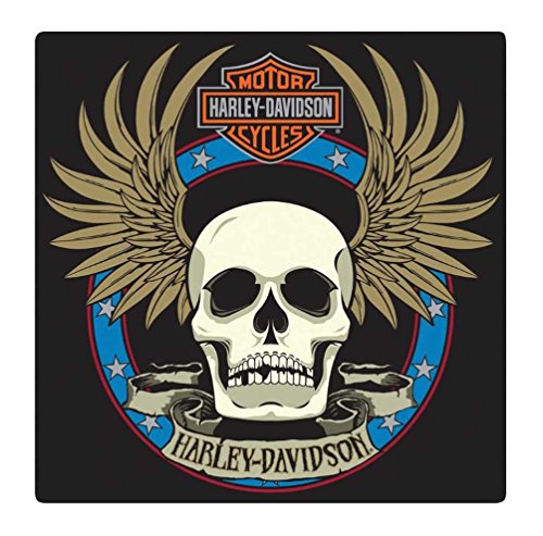 HARLEY-DAVIDSON Embossed Spade Winged Skull Tin Sign, 14.5 x 14.5 inch 2010751 von HARLEY-DAVIDSON