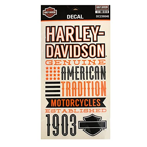 Harley-Davidson Aufkleber H-D Stack von HARLEY-DAVIDSON