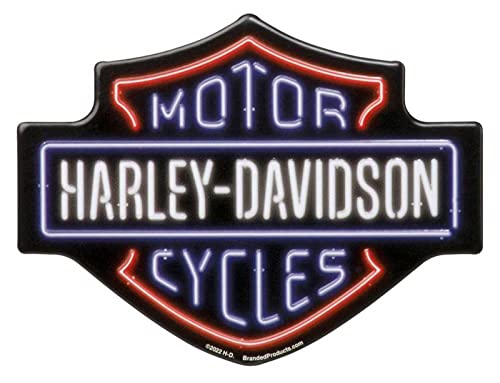 Harley-Davidson Copper Willie G Skull Logo runder Blechmagnet, 7 cm von HARLEY-DAVIDSON