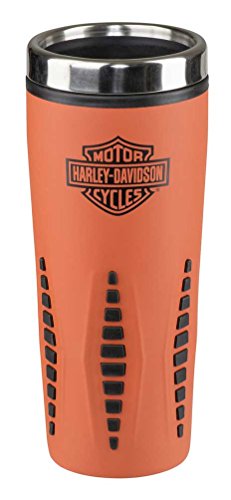 Harley-Davidson Core Bar & Shield Stainless Steel Travel Mug - Orange HDX-98611 Harley-Davidson Core Bar & Shield Stainless Steel Travel Mug - Orange HDX-98611 von HARLEY-DAVIDSON