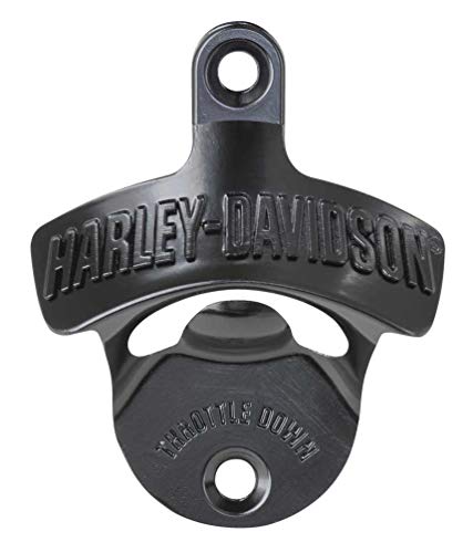 Harley-Davidson Custom Throttle Down Wall Mount Bottle Opener - Zinc Alloy von HARLEY-DAVIDSON