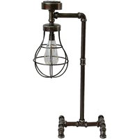 Harms - vintage led Solar Steh Stand Lampe Terrassen Guss Eisen Leuchte Veranda Strahler 507261 von HARMS