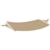 Harms - Stab Hänge Matte Holz Liege Fläche Garten Möbel Terrasse beige l 280 cm 100kg Harms - Stab Hänge Matte Holz Liege Fläche Garten Möbel Terrasse beige l 280 cm 100kg von HARMS