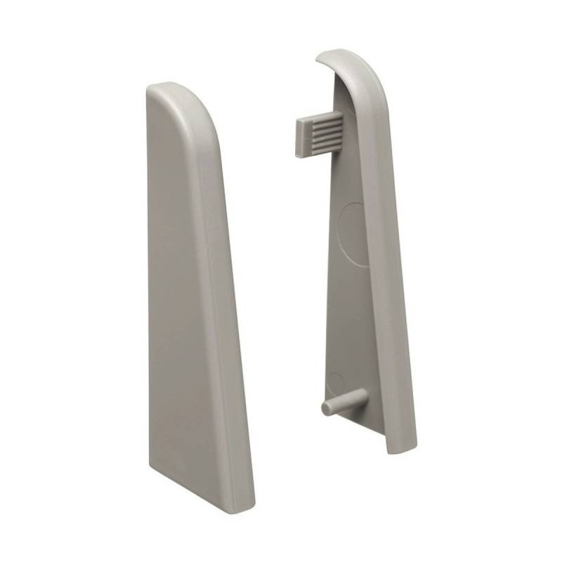 HARO Endkappe grau Kunststoff f. Steck-SL 19x58 (2 Stk/Pack) von HARO