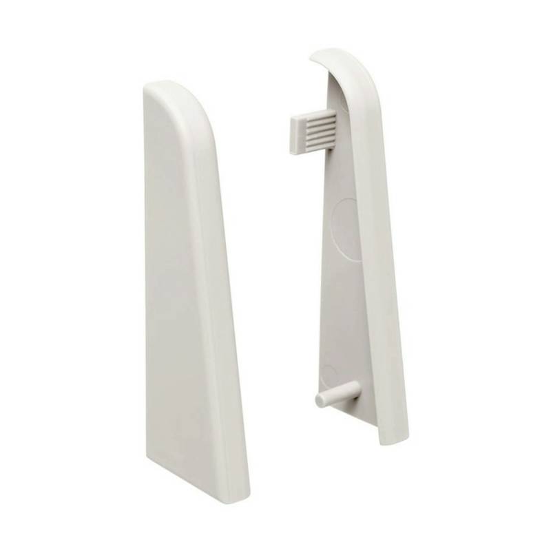 HARO Endkappe weiß Kunststoff f. Steck-SL 19x58 (2 Stk/Pack) von HARO